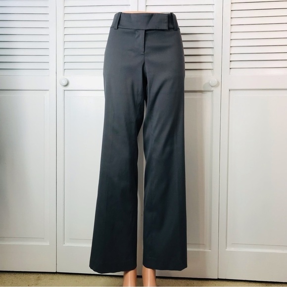 ANN TAYLOR Gray Wide Leg Pants Size 6 - Picture 1 of 6